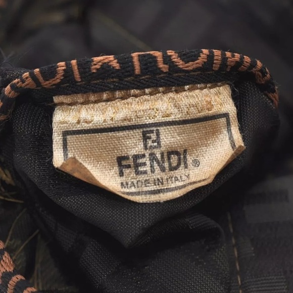 Authentic FENDI Vintage Zucca Hand Bag - Picture 10 of 11